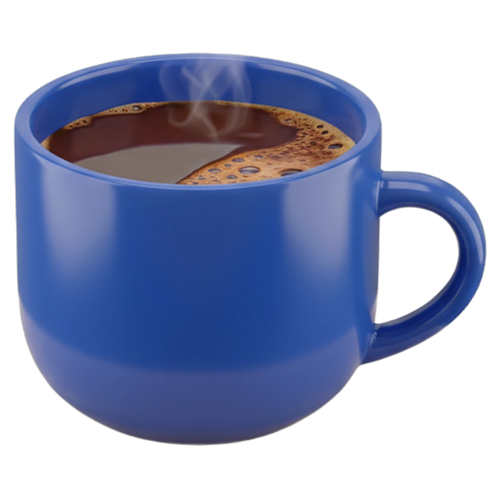coffee mug Photorealistic icon