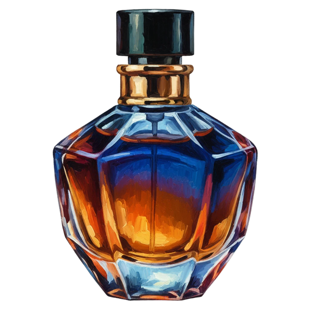 cologne bottle Oil Painting icon