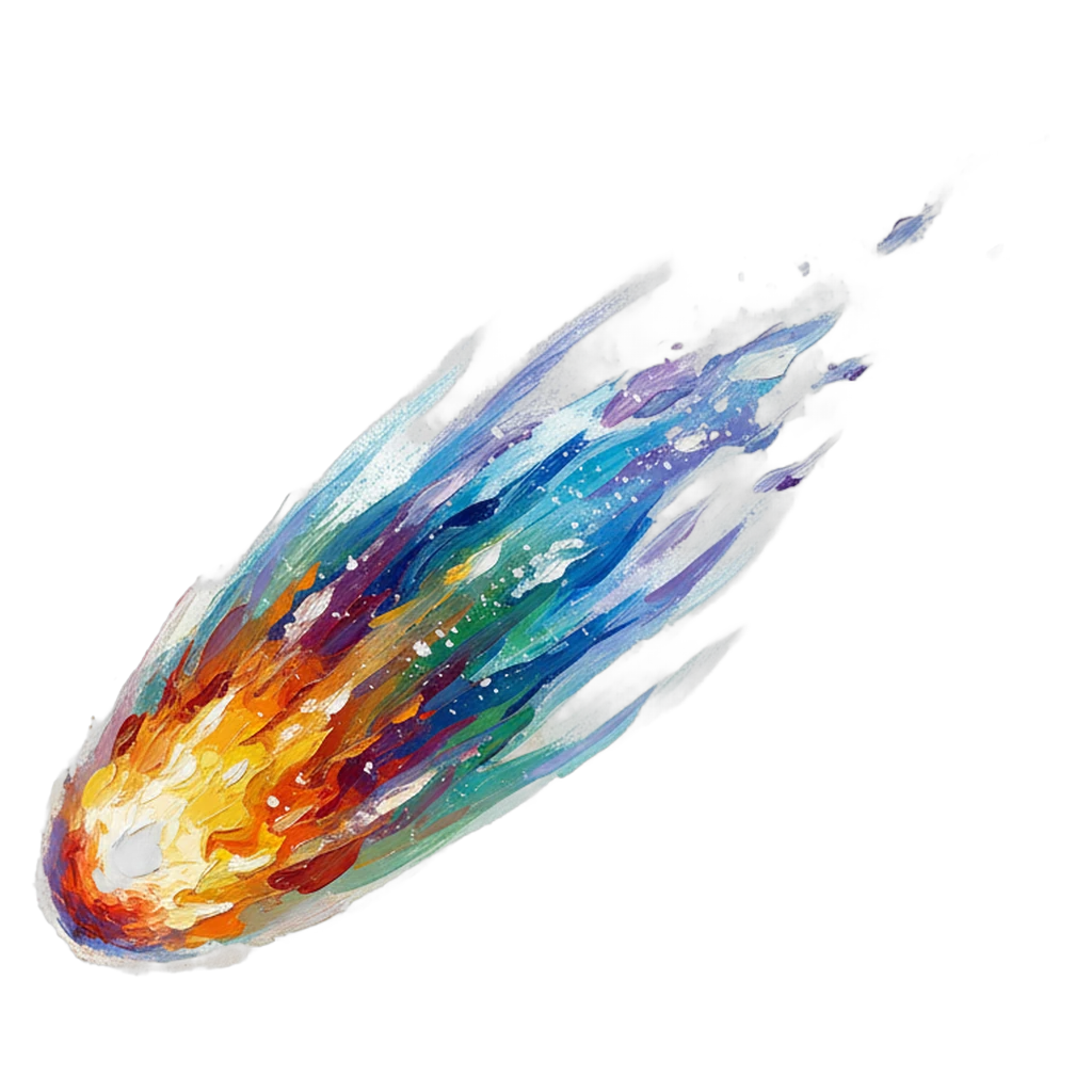 comet Oil Painting icon