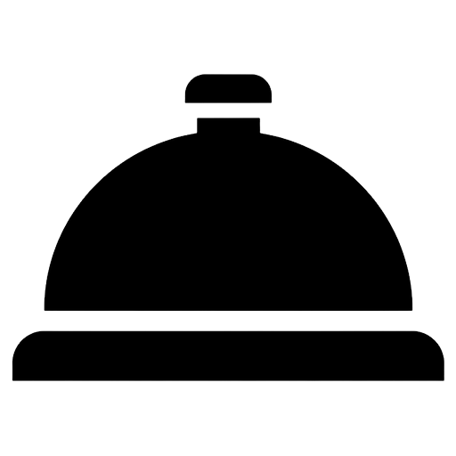 concierge bell Solid Glyph icon