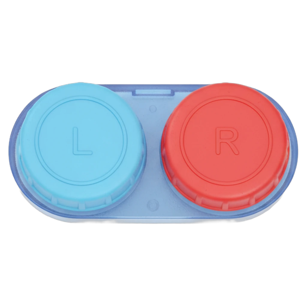 contact lens case Photorealistic icon