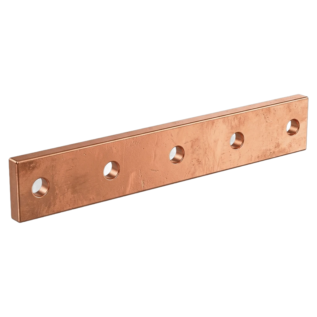 copper busbar Photorealistic icon - free AI-generated photorealistic icon for web and app projects