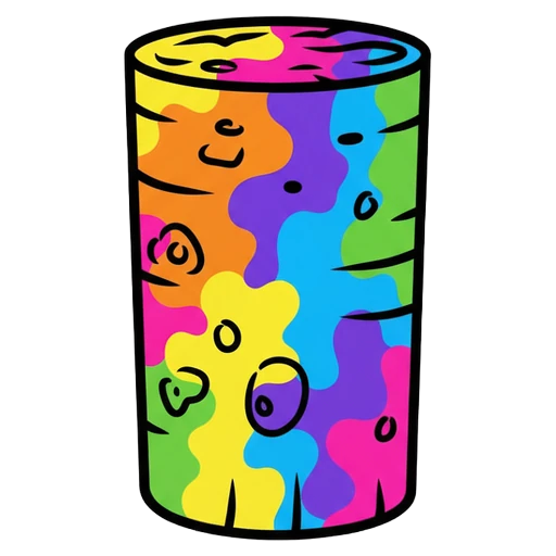 cork Pop Art icon - free AI-generated pop art icon for web and app projects