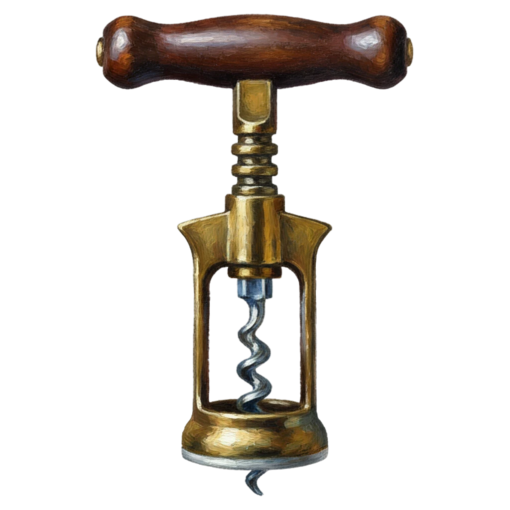 corkscrew Oil Painting icon