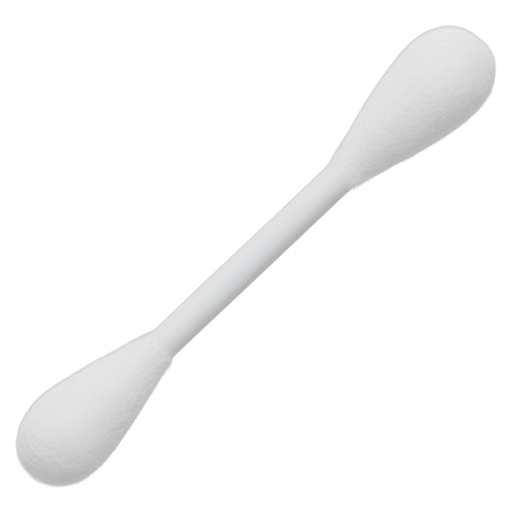 cotton swabs Photorealistic icon
