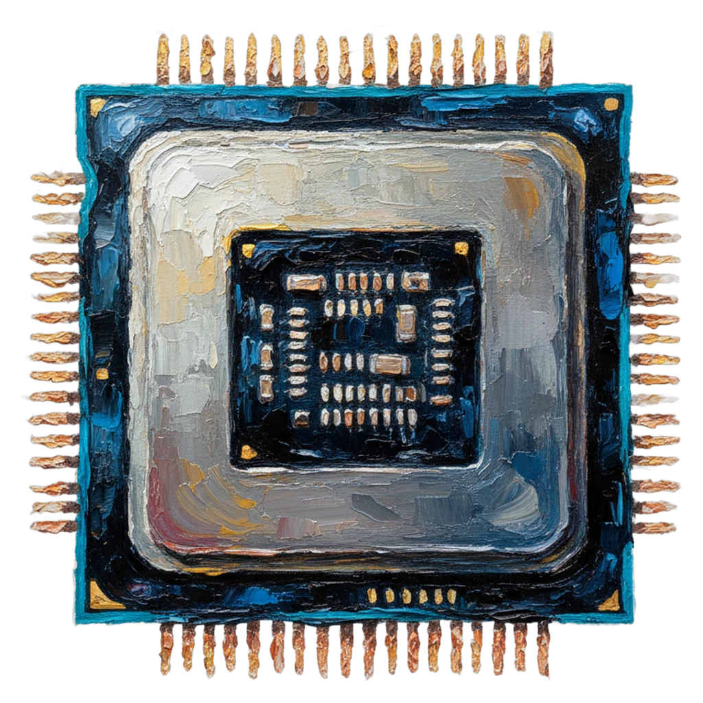 cpu Oil Painting icon