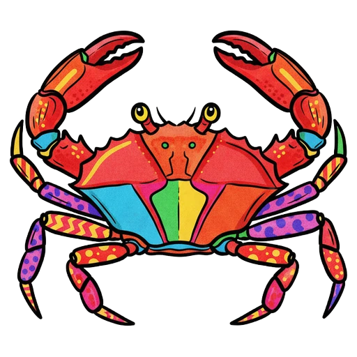 crab Pop Art icon
