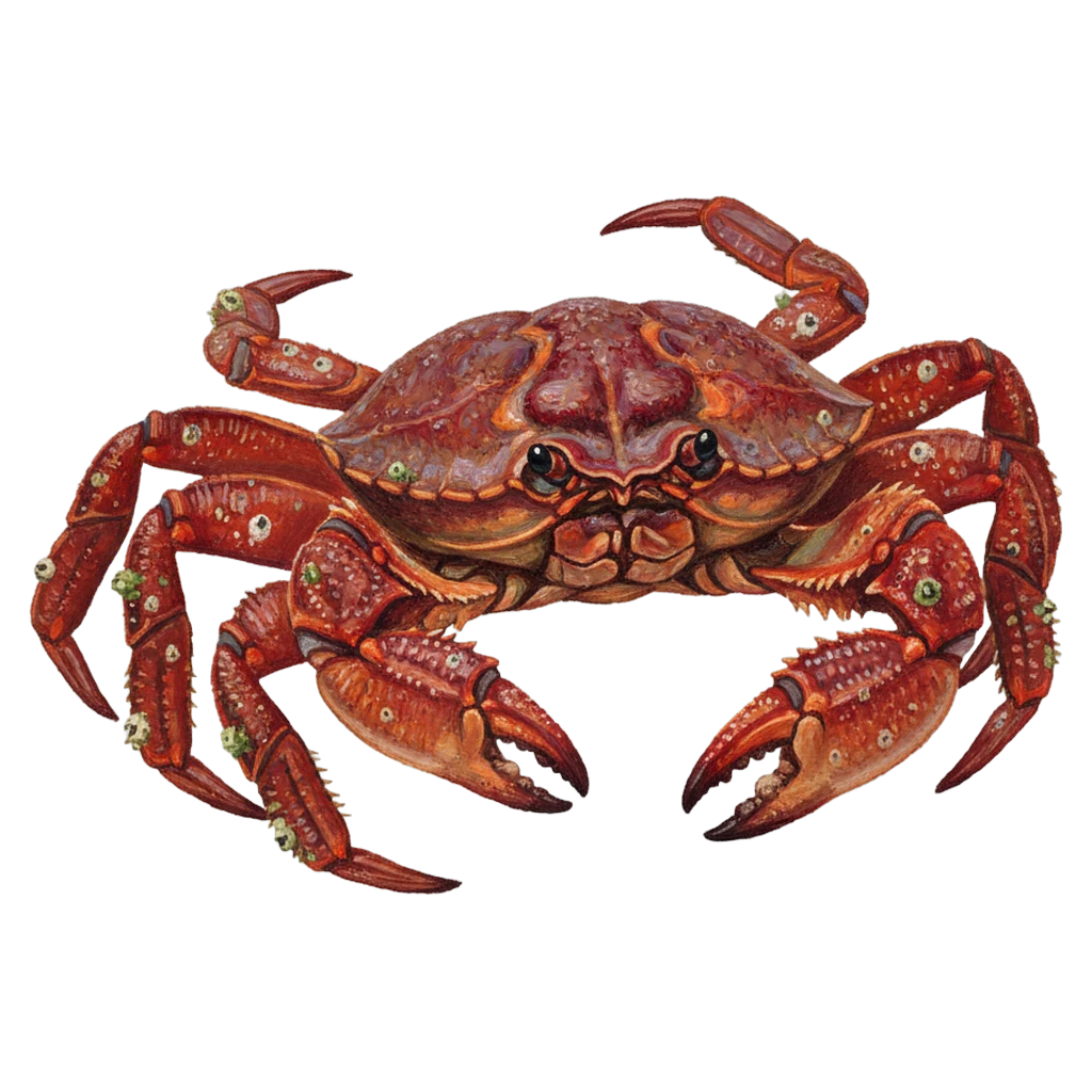 crab Oil Painting icon - free AI-generated oil painting icon for web and app projects
