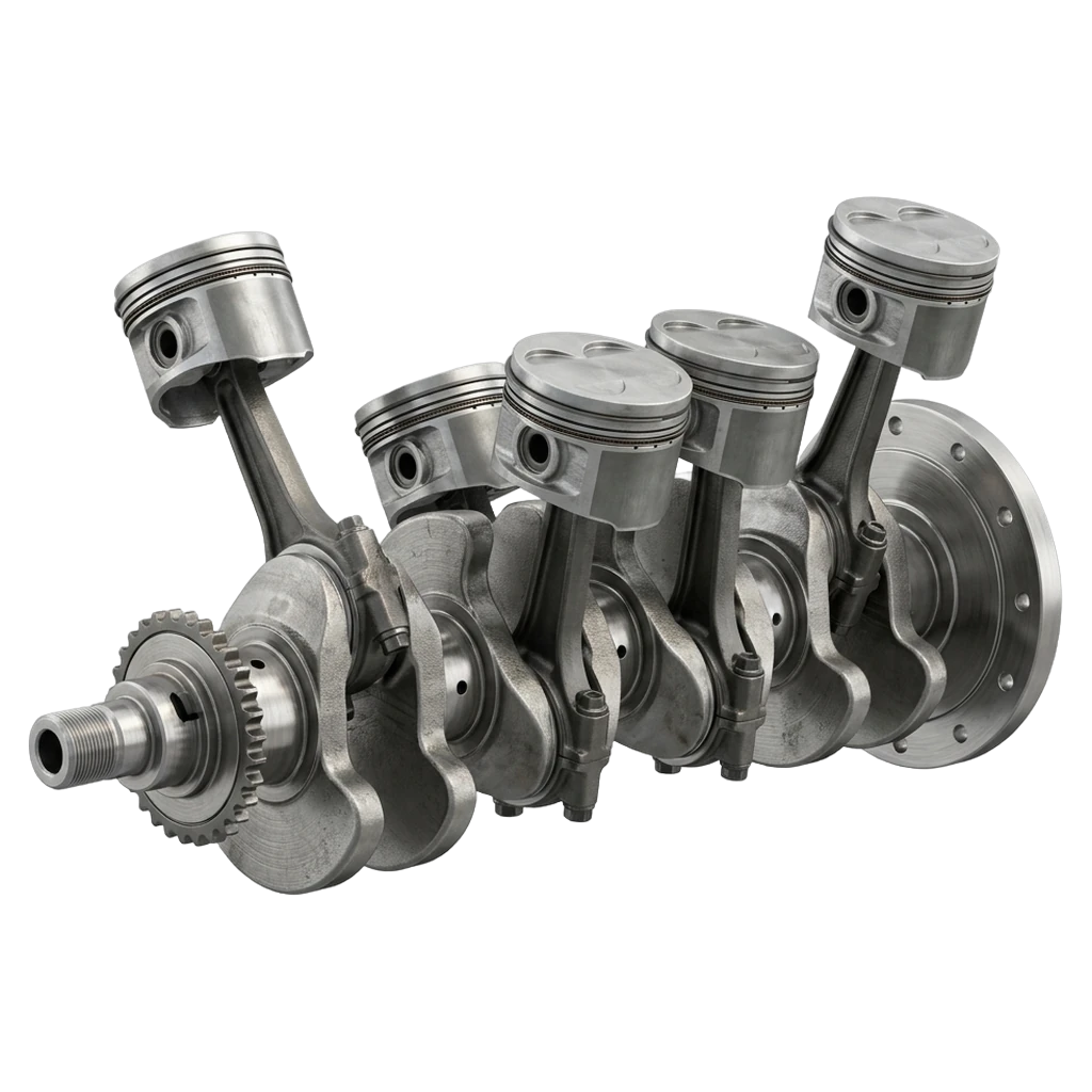 crankshaft assembly Photorealistic icon - free AI-generated photorealistic icon for web and app projects