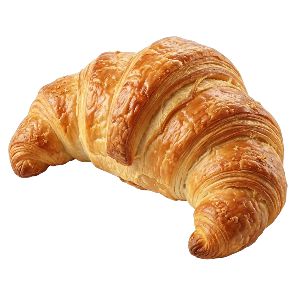 croissant Photorealistic icon