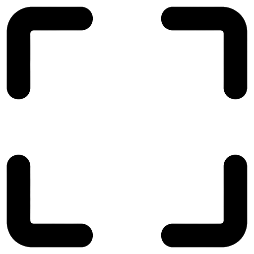 crop tool Solid Glyph icon
