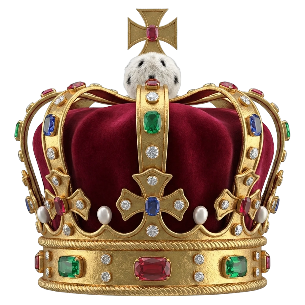 crown Photorealistic icon