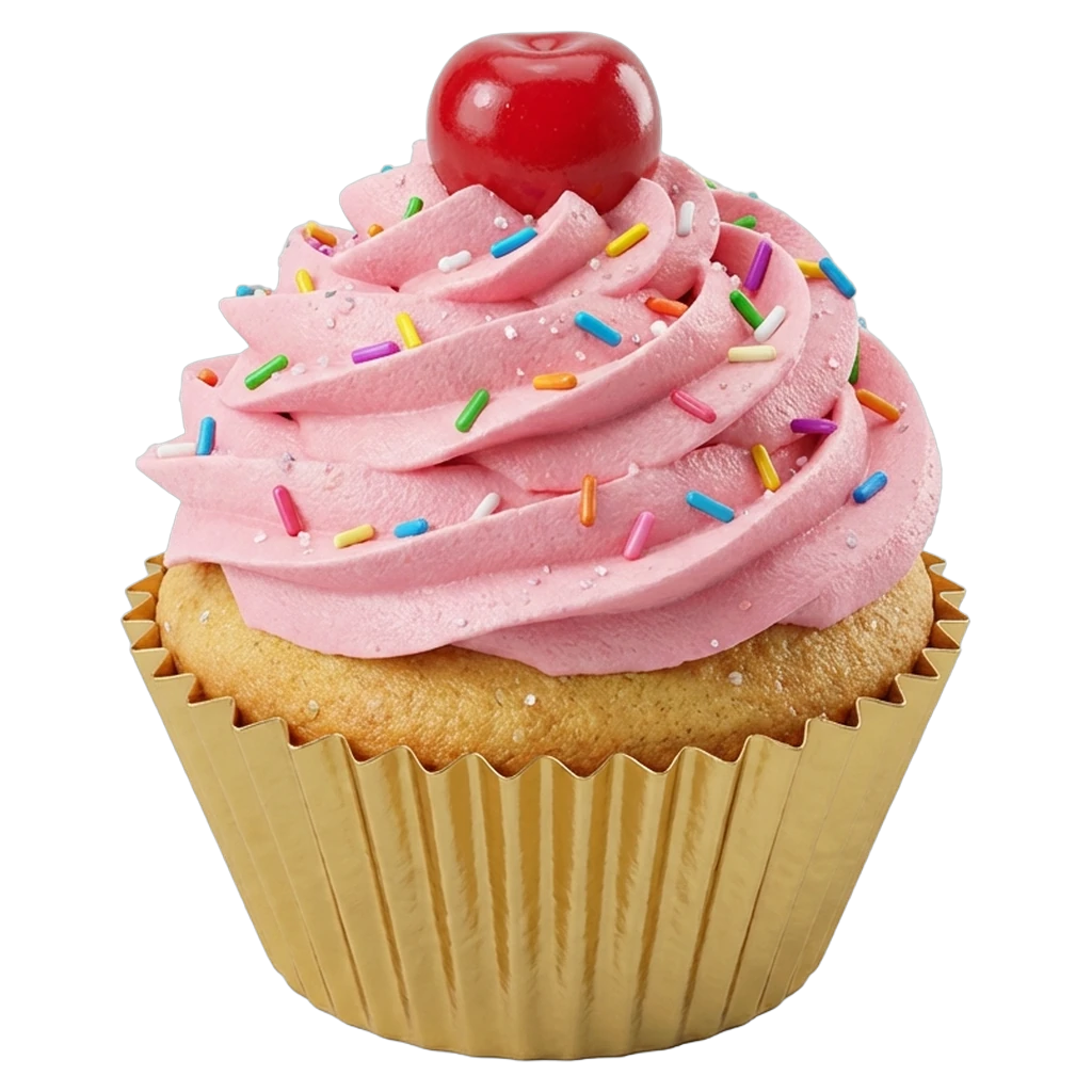 cupcake Photorealistic icon