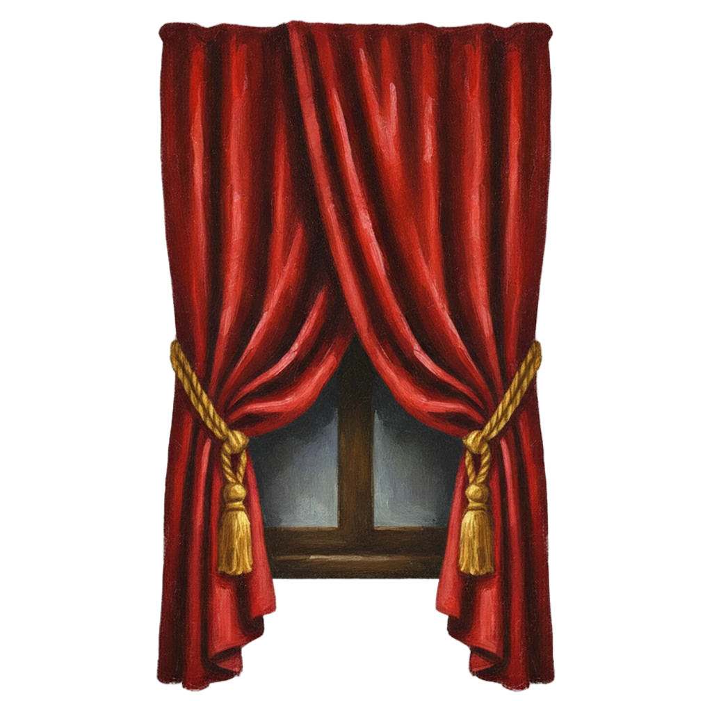 curtain Oil Painting icon
