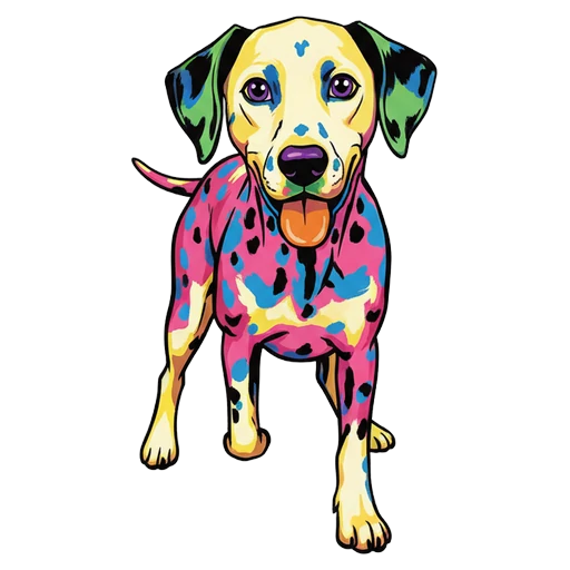dalmatian Pop Art icon