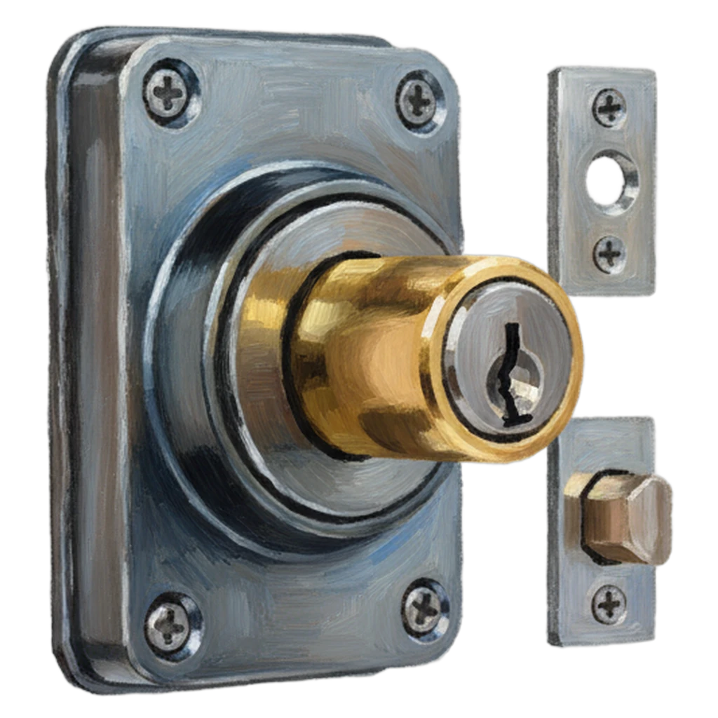 deadbolt Oil Painting icon