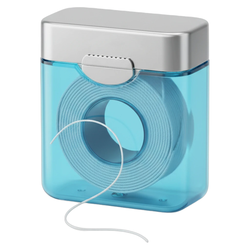 dental floss Photorealistic icon