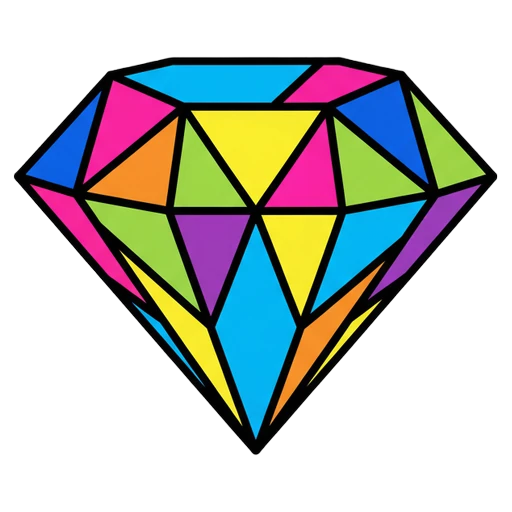 diamond Pop Art icon