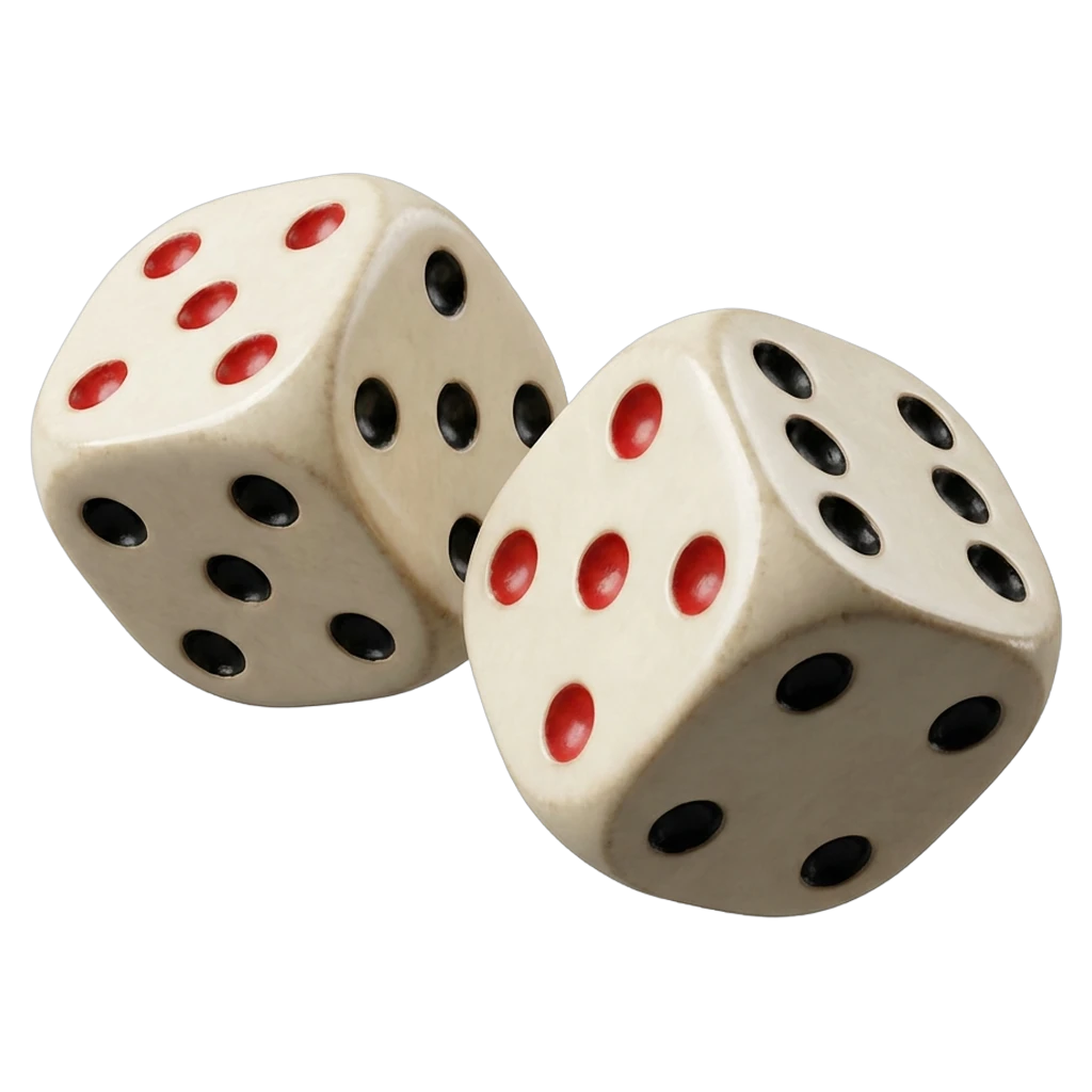 dice Photorealistic icon