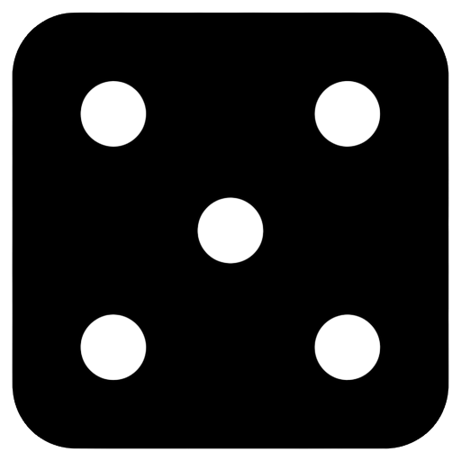 dice six Solid Glyph icon