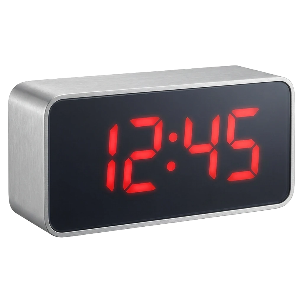 digital clock Product Shot icon