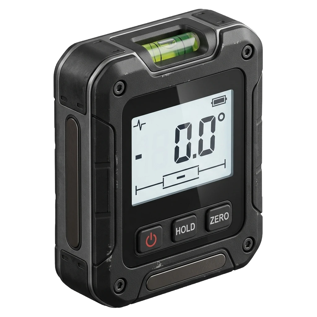 digital inclinometer Photorealistic icon