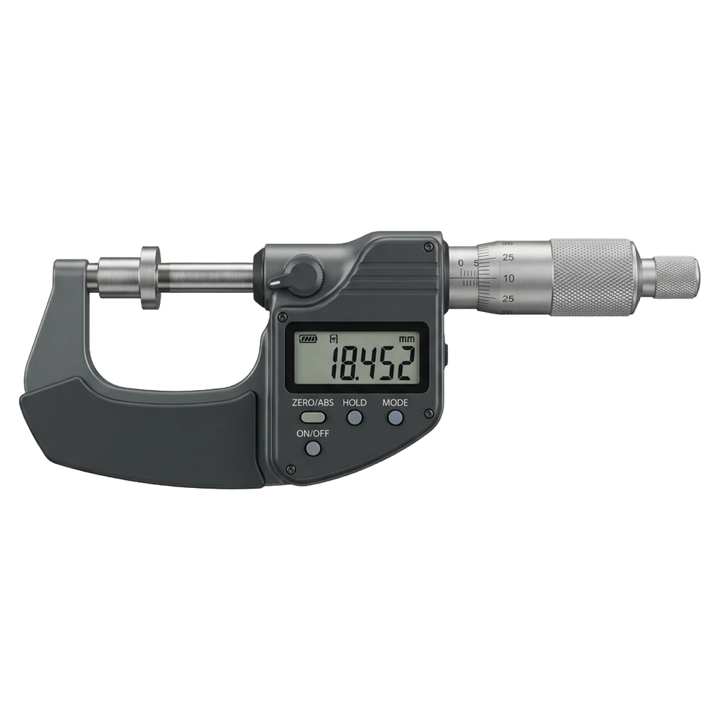 digital micrometer Photorealistic icon