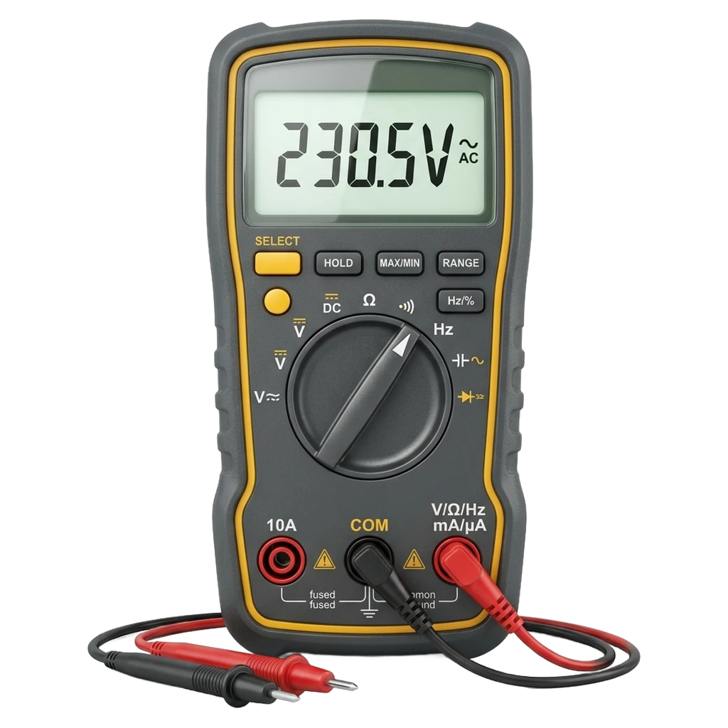 digital multimeter Photorealistic icon - free AI-generated photorealistic icon for web and app projects