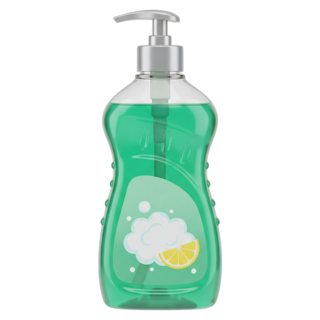 dish soap Photorealistic icon
