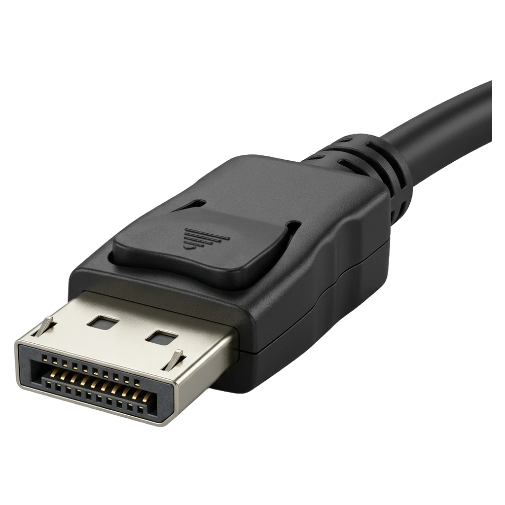 displayport connector Photorealistic icon - free AI-generated photorealistic icon for web and app projects