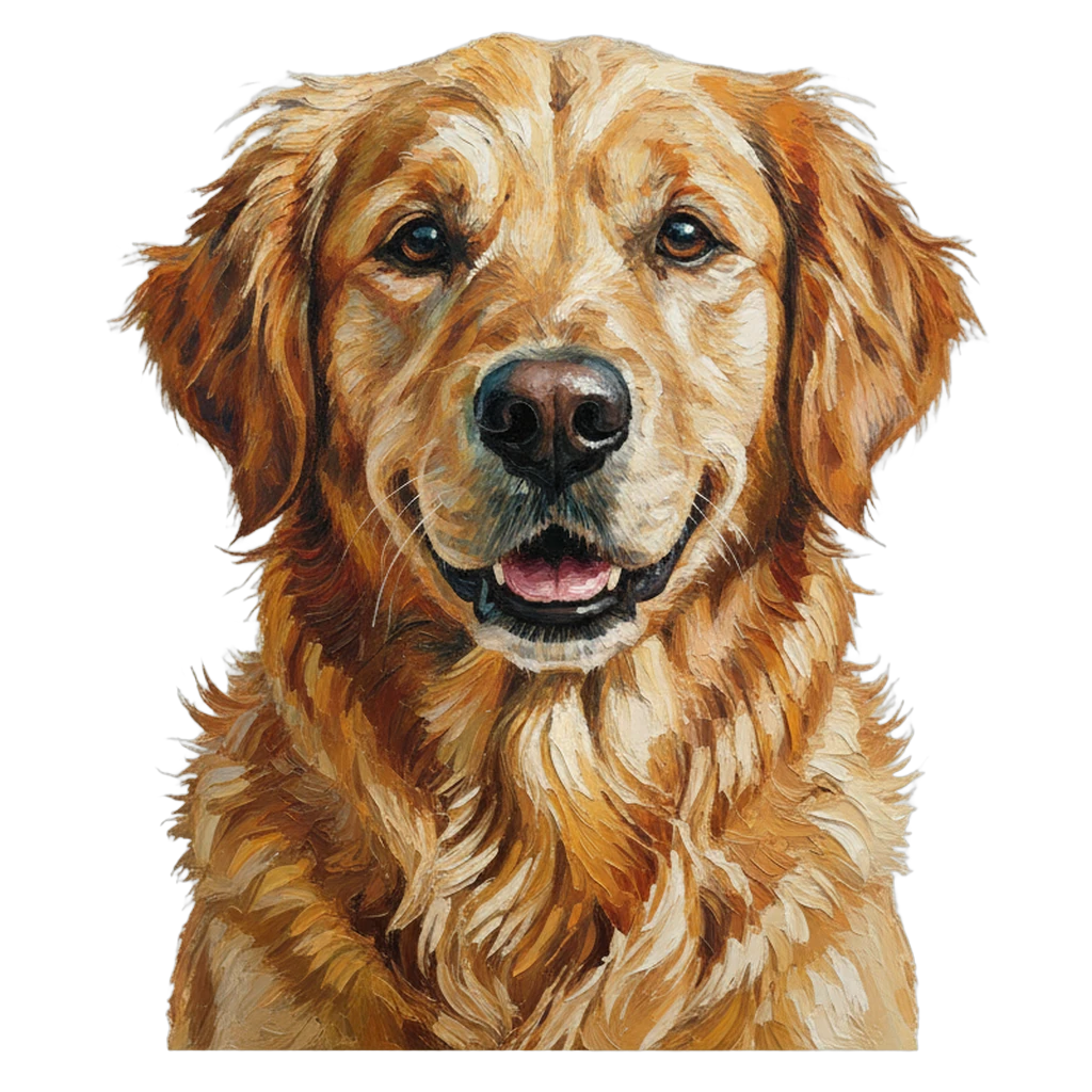 dog Oil Painting icon