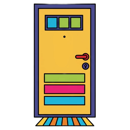 door Pop Art icon