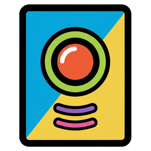 doorbell Pop Art icon