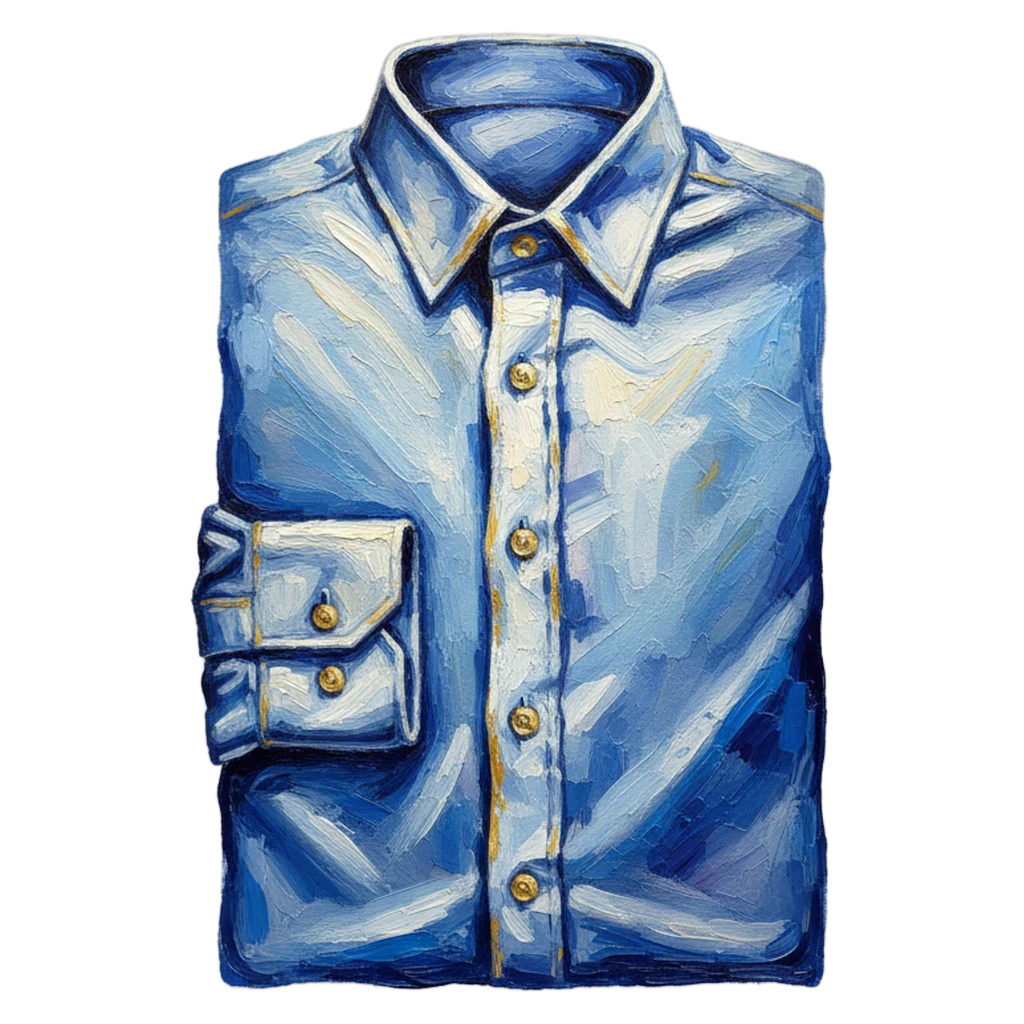 dress shirt Oil Painting icon
