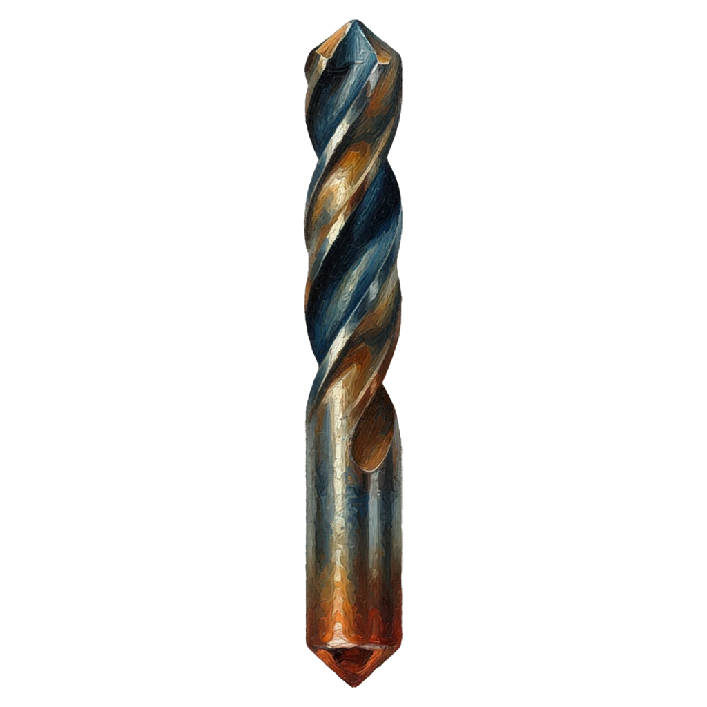 drill bit Oil Painting icon - free AI-generated oil painting icon for web and app projects