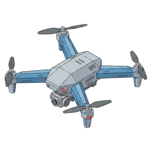 drone Isometric icon - free AI-generated isometric icon for web and app projects