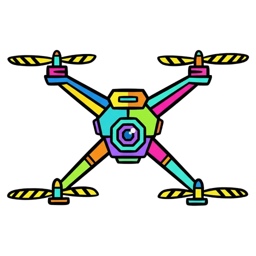 drone Pop Art icon