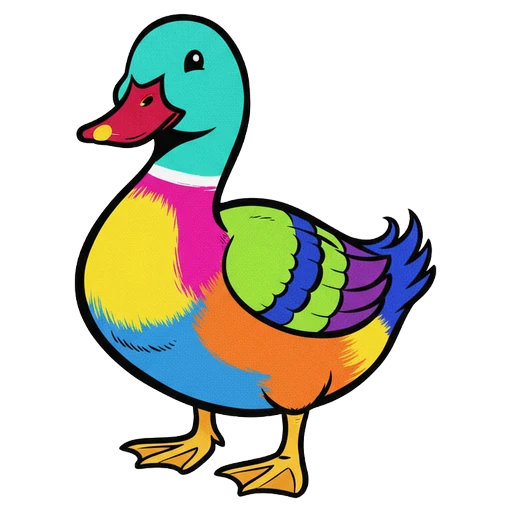 duck Pop Art icon