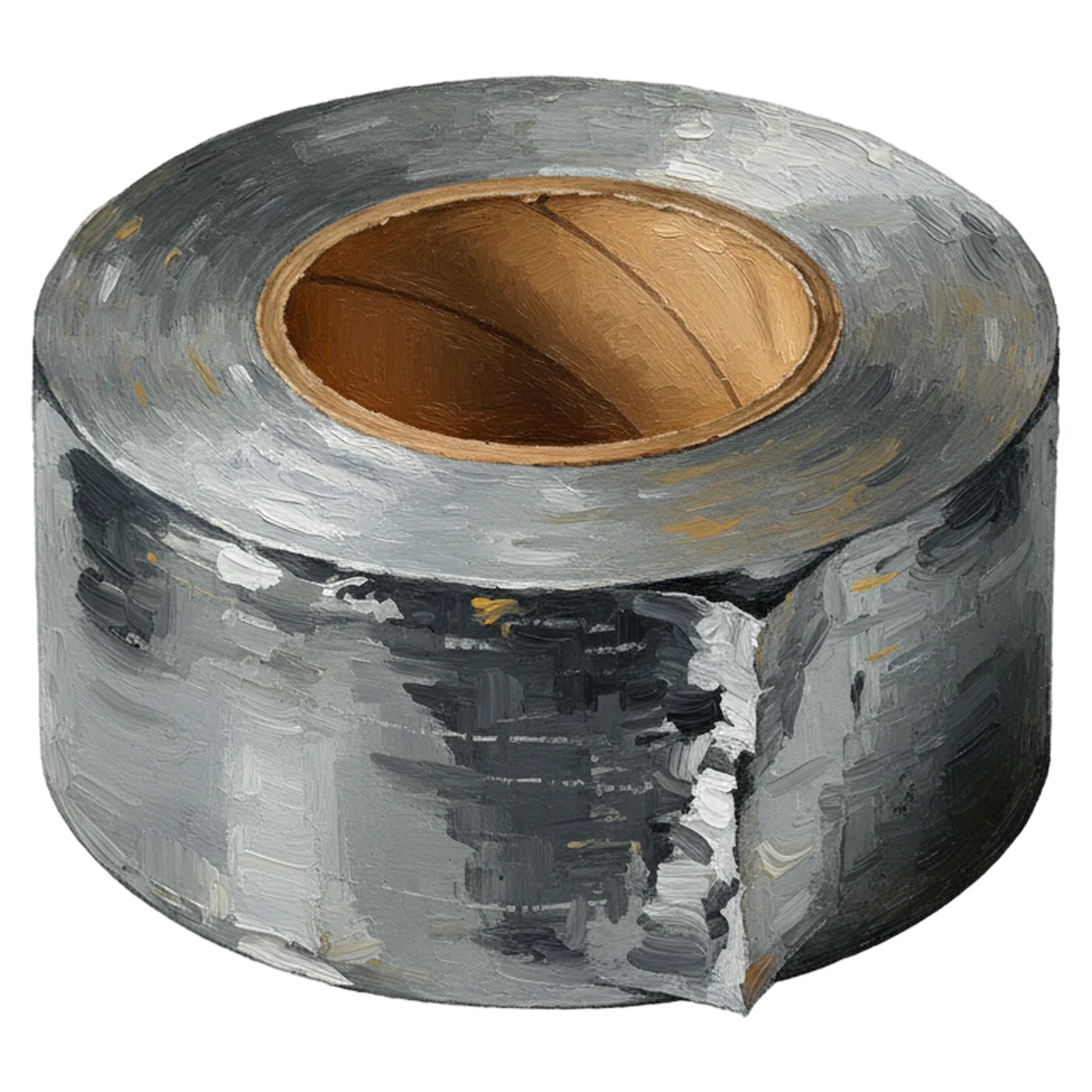 duct tape Oil Painting icon