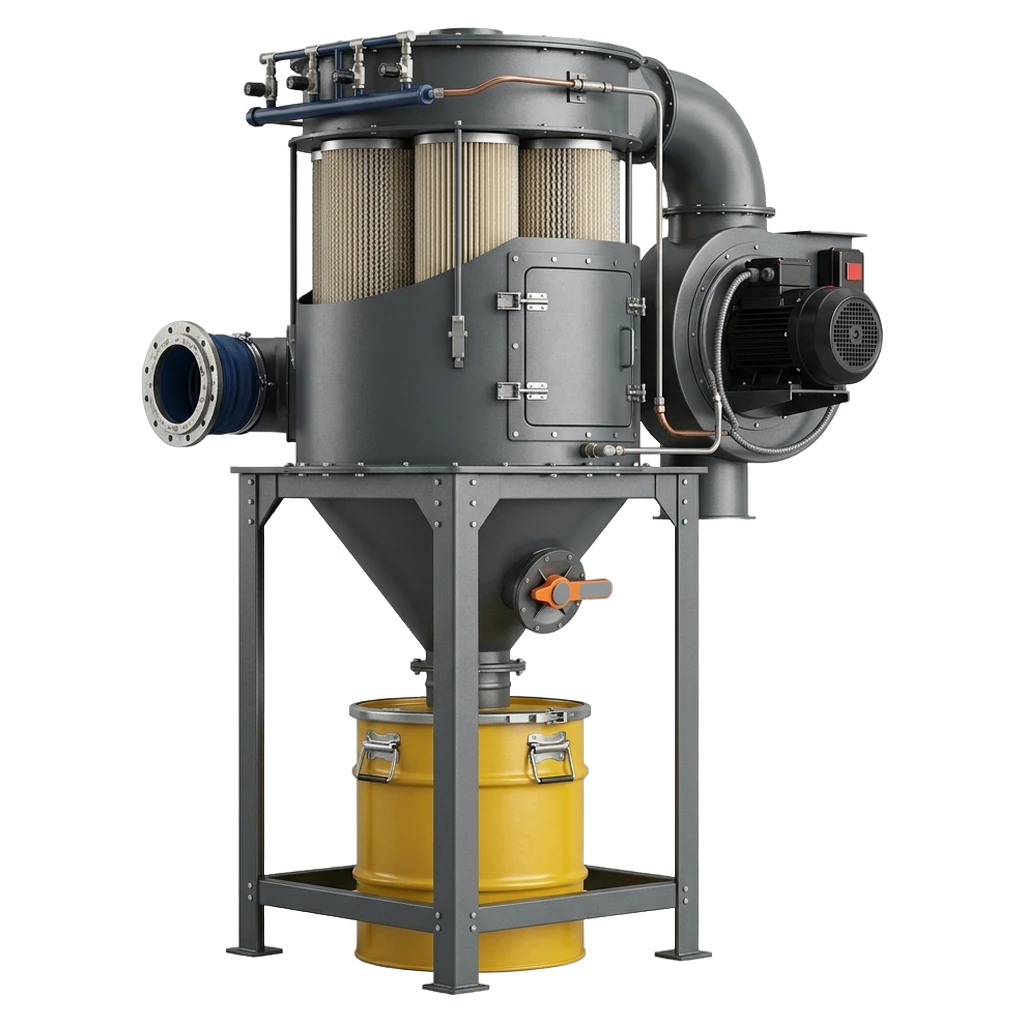 dust collector Photorealistic icon