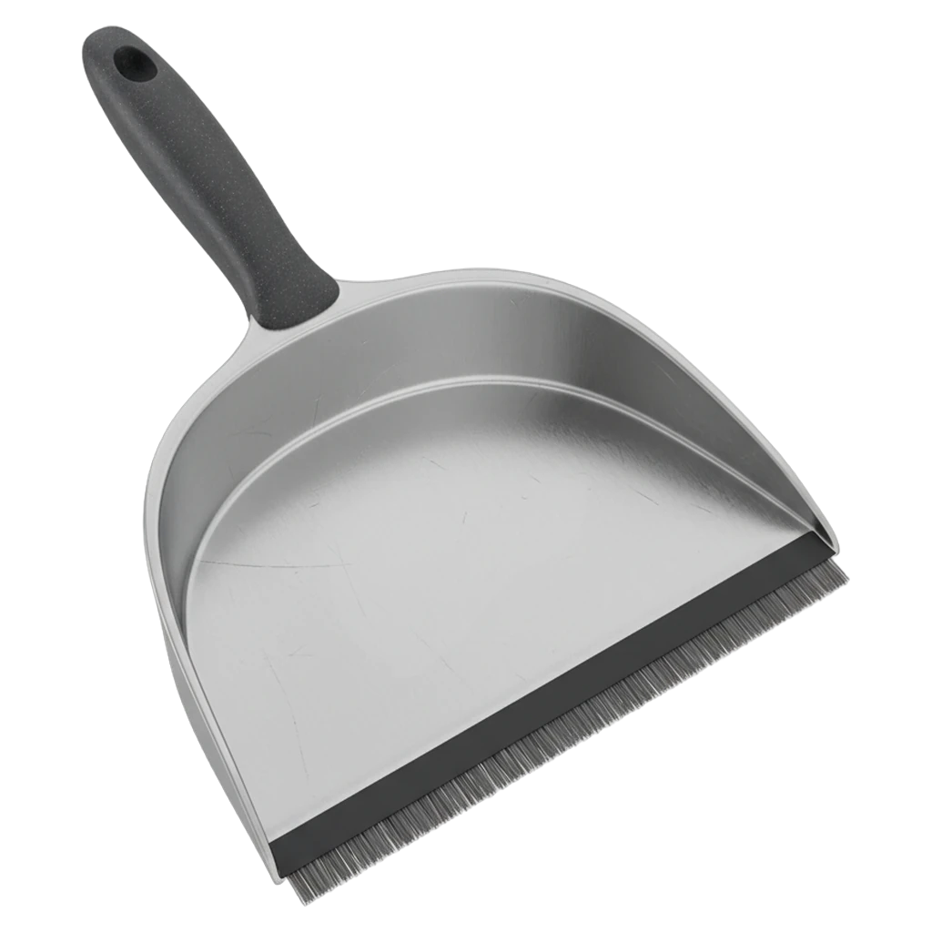 dustpan Photorealistic icon