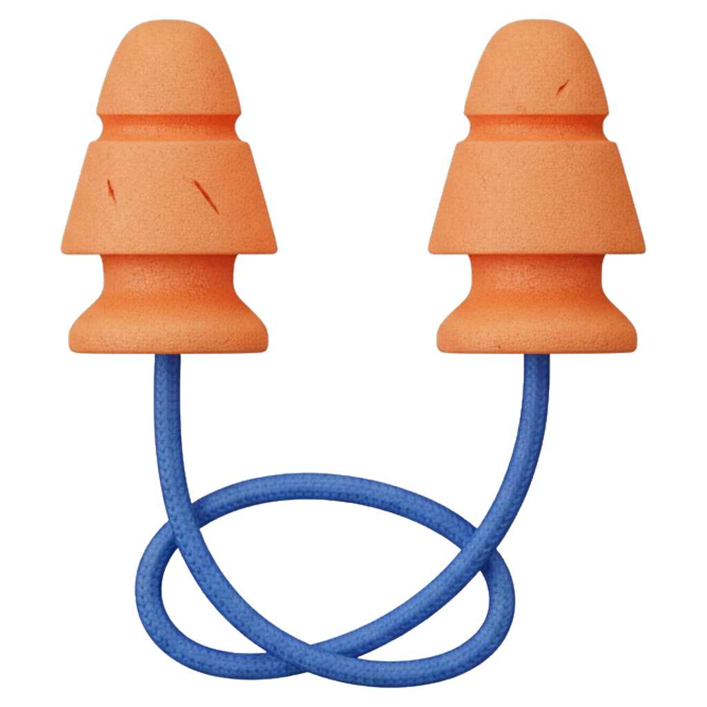 ear plugs Photorealistic icon