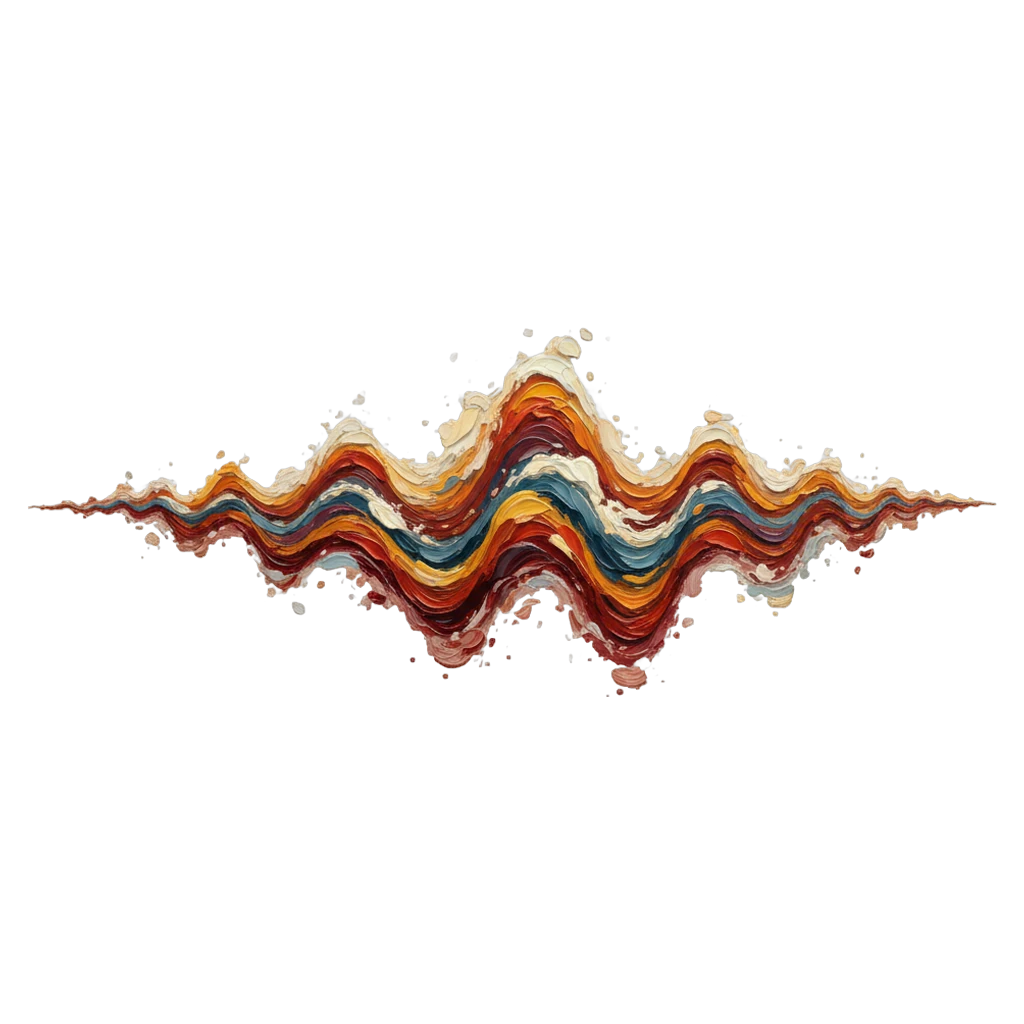 earthquake seismic wave Oil Painting icon - free AI-generated oil painting icon for web and app projects