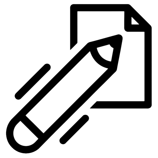 edit button Line Art icon - free AI-generated line art icon for web and app projects