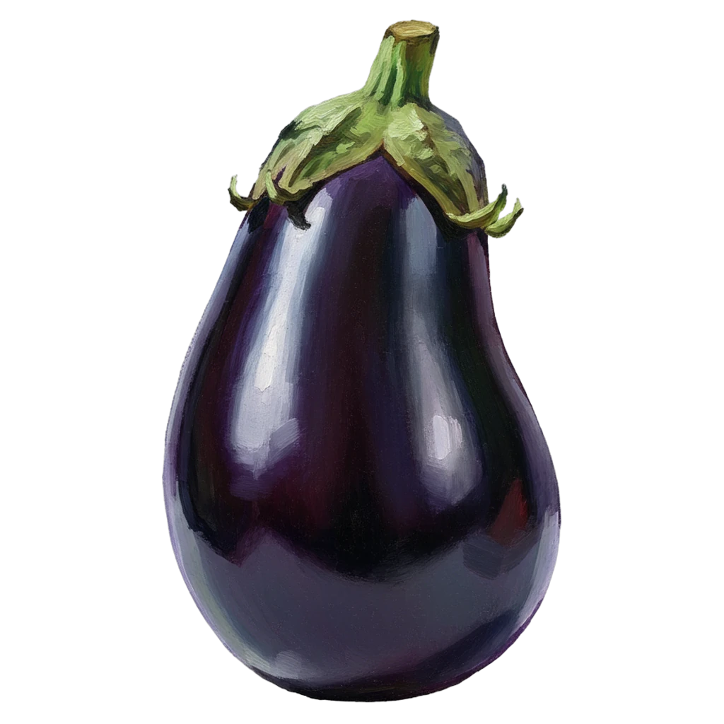 eggplant Oil Painting icon