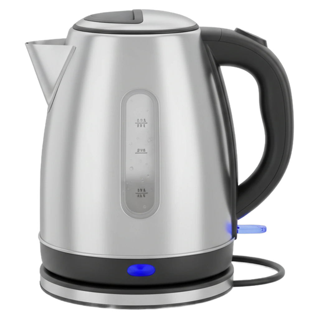 electric kettle Photorealistic icon