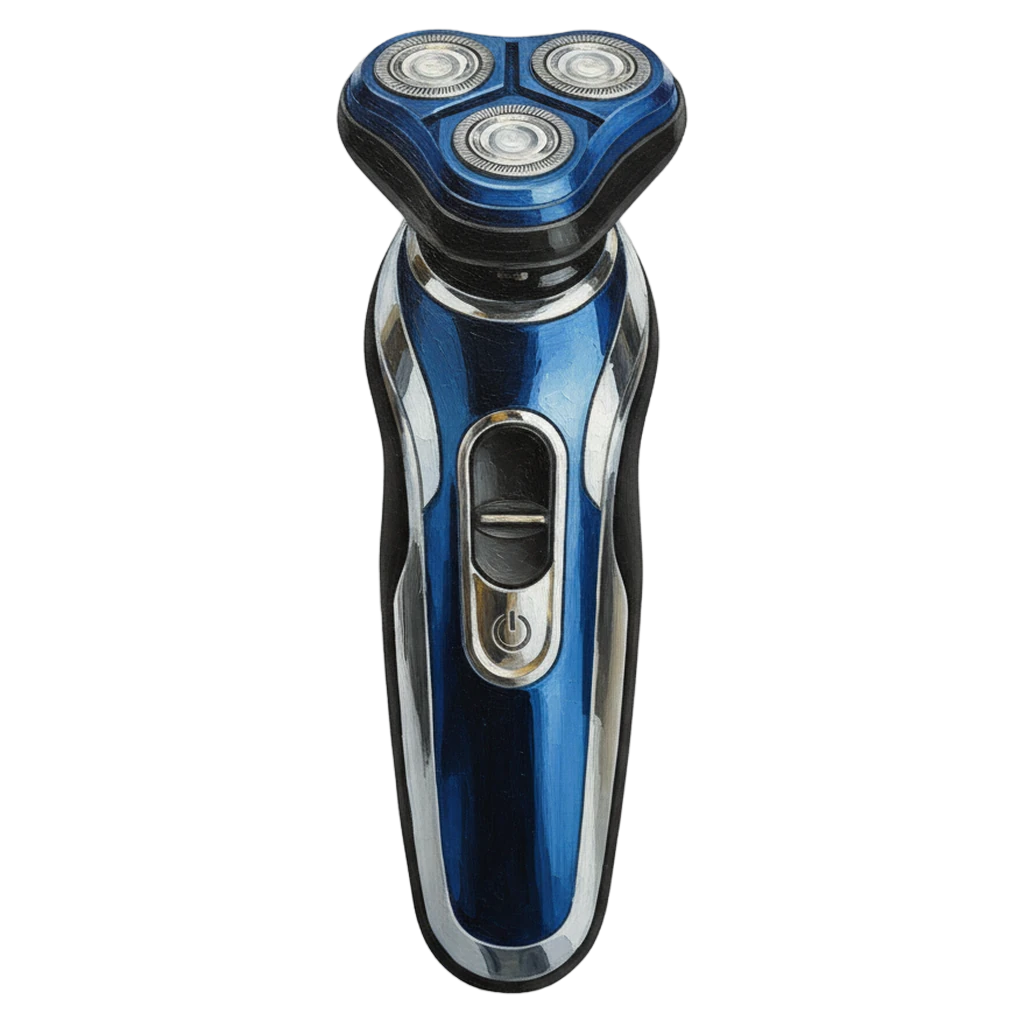 electric shaver Oil Painting icon
