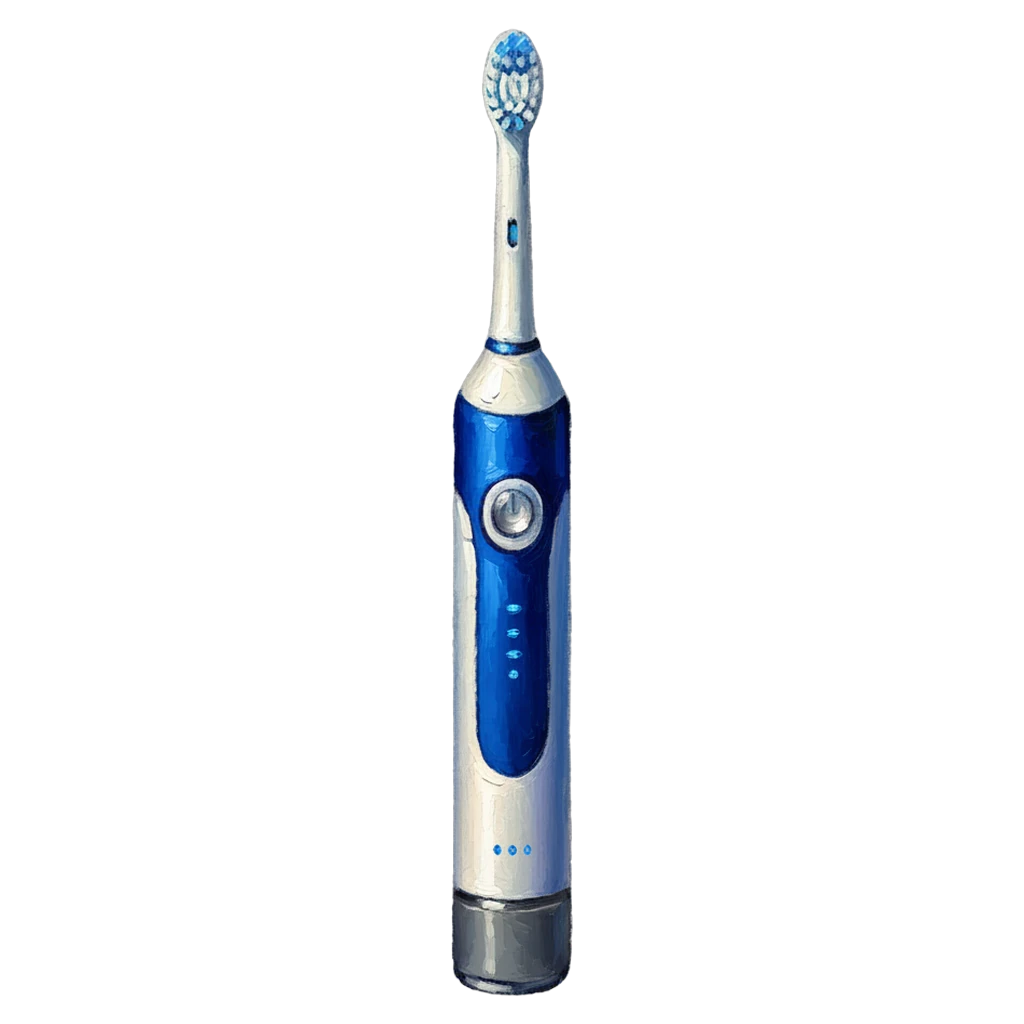electric toothbrush Oil Painting icon