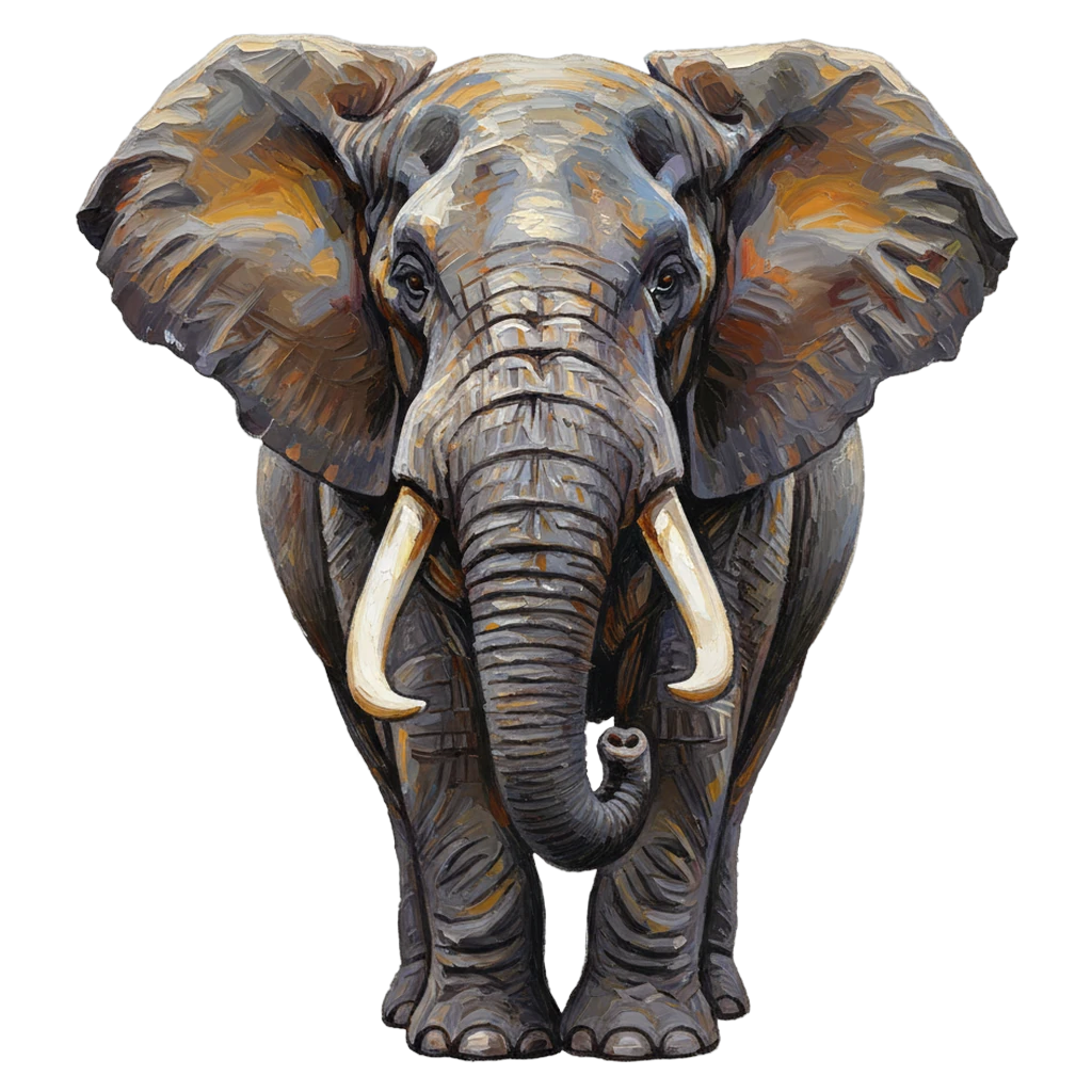 elephant Oil Painting icon