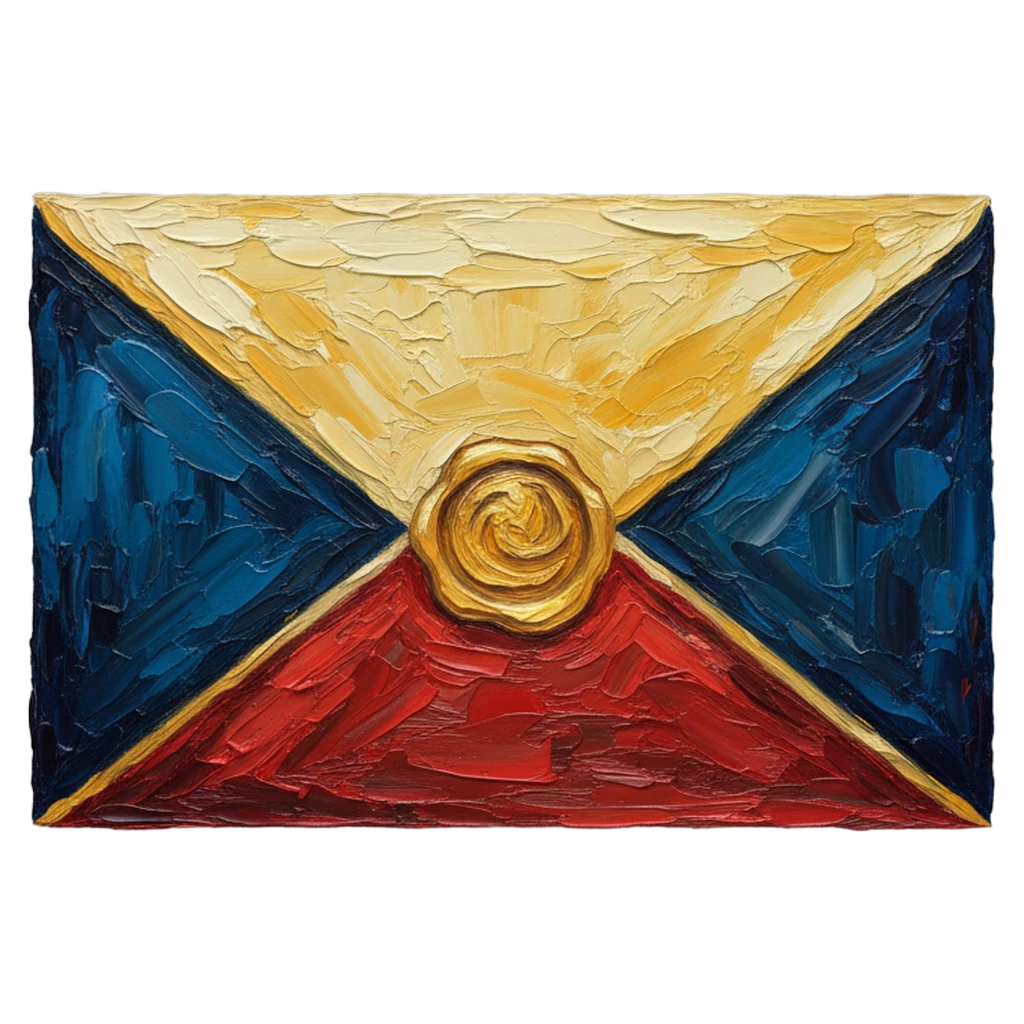 email envelope Oil Painting icon